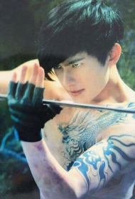 盗墓笔记小哥篇起灵披肩麒麟cq9电子制图案