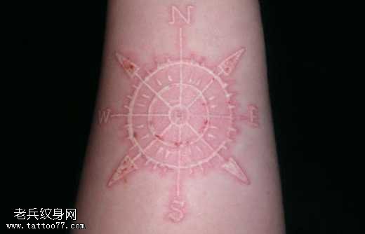 手臂指南针隐形cq9电子制图案