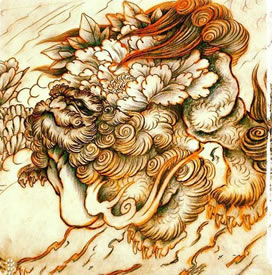 一款经典很酷的唐狮cq9电子手稿
