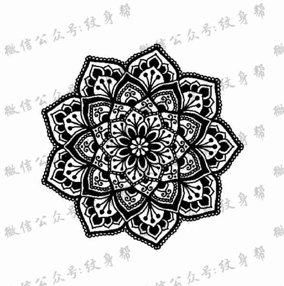 曼陀罗点刺梵花_100篇曼陀罗点刺梵花cq9电子手稿制图案