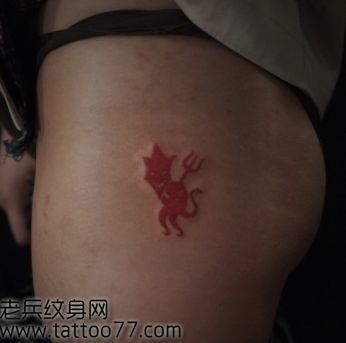一款臀部制图腾恶魔cq9电子制图案