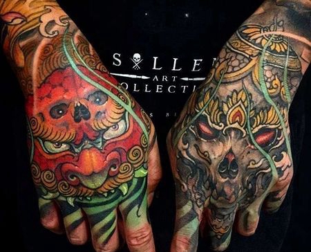 新前卫手背唐狮嘎巴拉cq9电子制图案