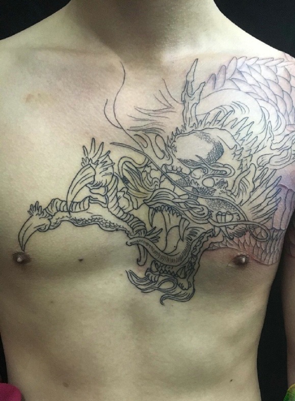 过肩邪龙cq9电子制图片简单大方