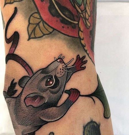 New School胳膊肘老鼠cq9电子制图案