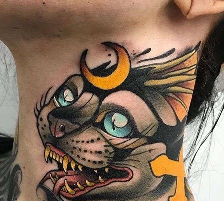 New School脖子猫cq9电子制图案