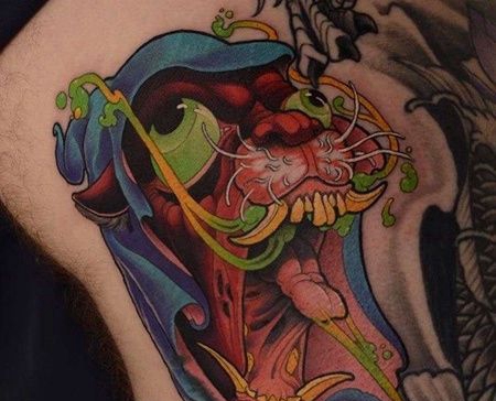 New School侧腰老鼠cq9电子制图案