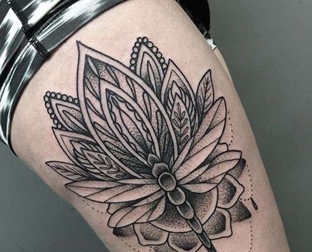 几何大腿蜻蜓花卉cq9电子制图案