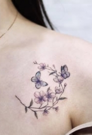 蝴蝶刺青 18款好看的小蝴蝶cq9电子制图片