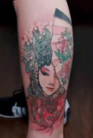 花旦刺青 精美的9款花旦cq9电子制图案作品