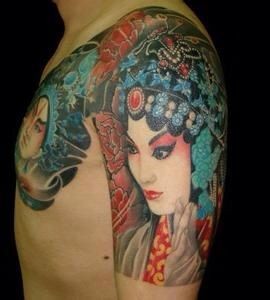 中国京剧人物之辣妹花旦cq9电子